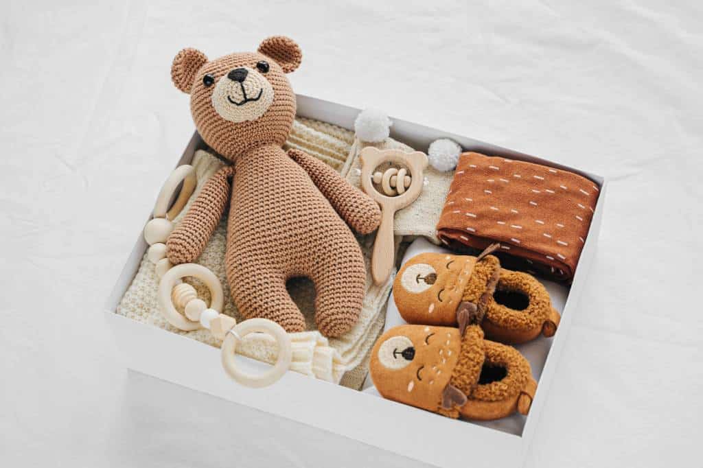 Peluche cadeau pour bébé 