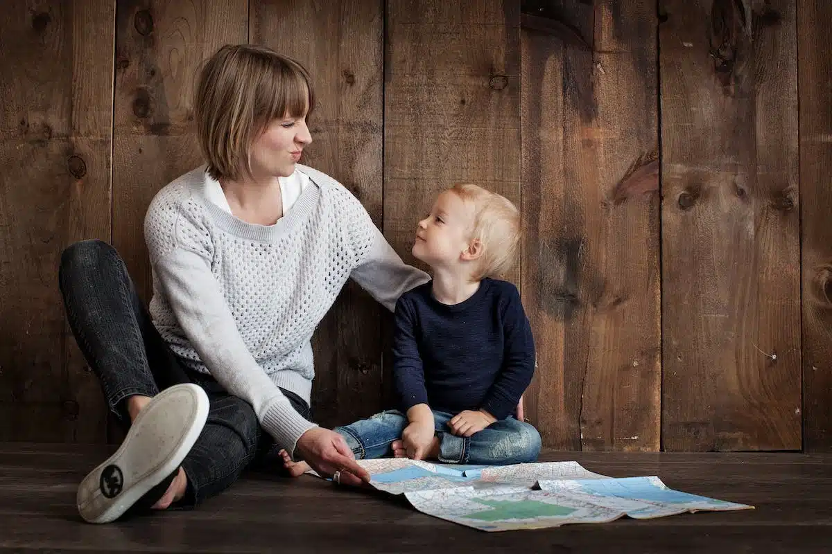 enfant  confiance