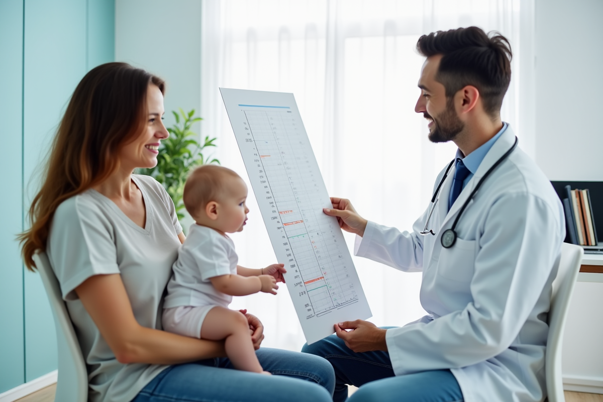 bébé croissance