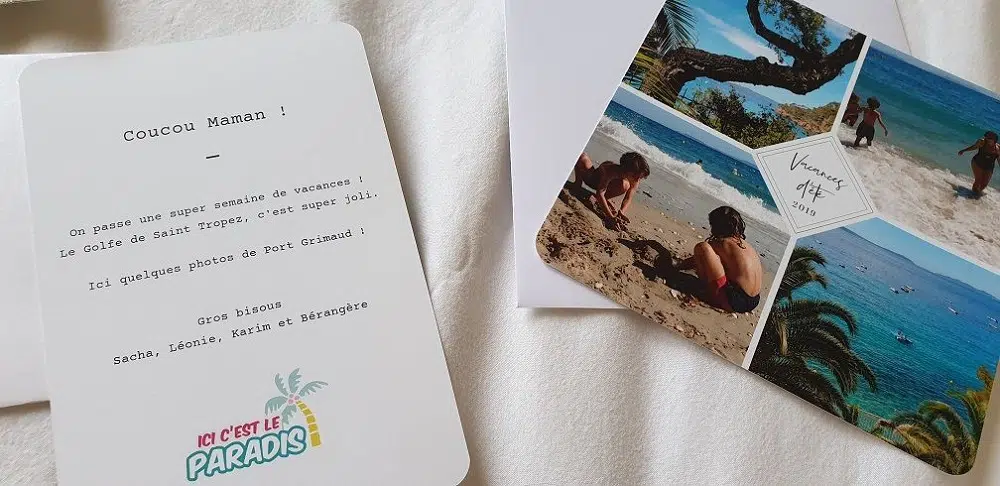 savoir sur les cartes postales personnalisables